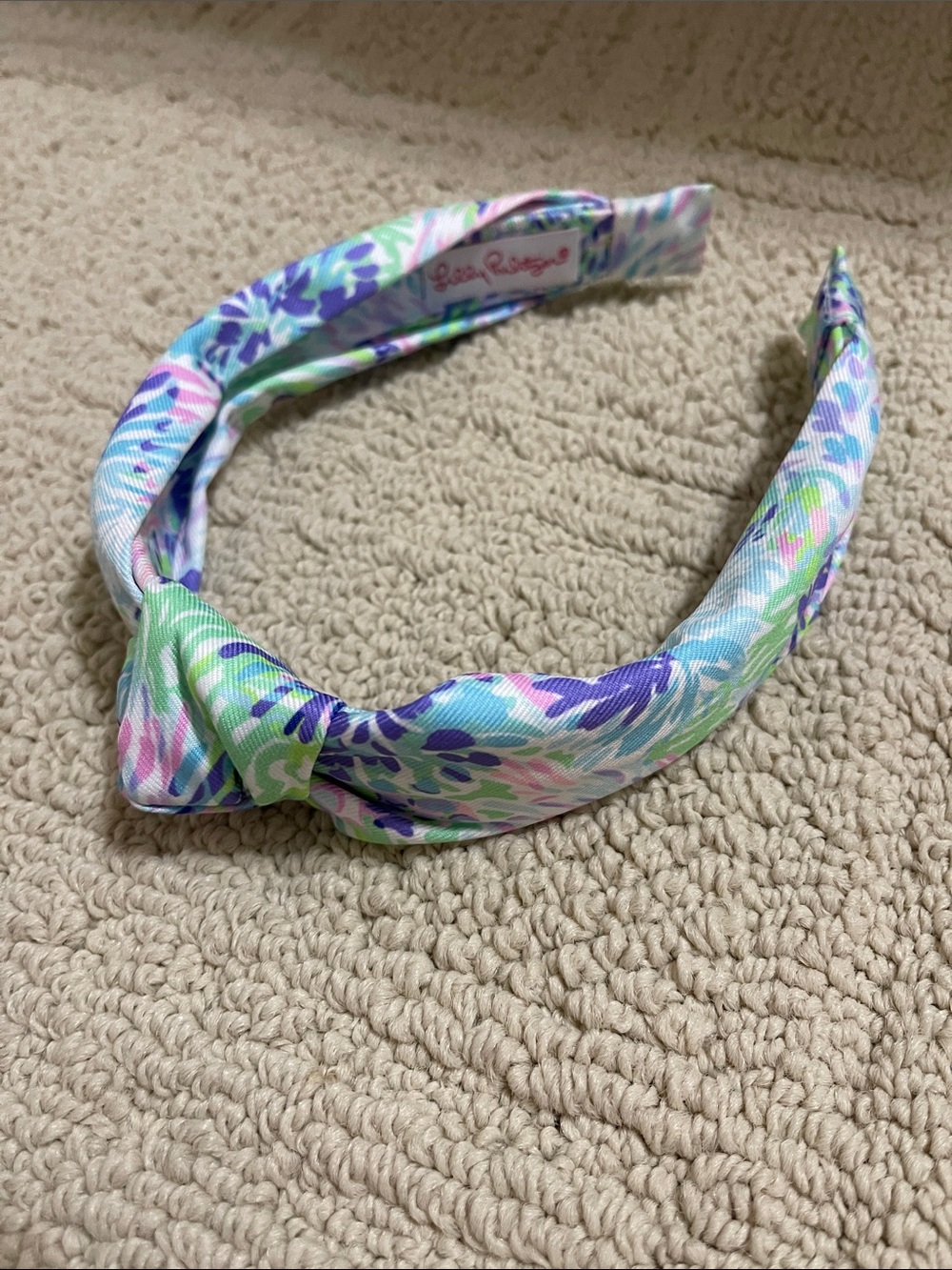 Lilly Pulitzer Slim Knot Headband excellent condition